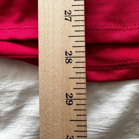 Susan Graver Women's Liquid Knit Hot Pink 3/4 Sleeve with Button Detail 2X - Picture 9 of 10